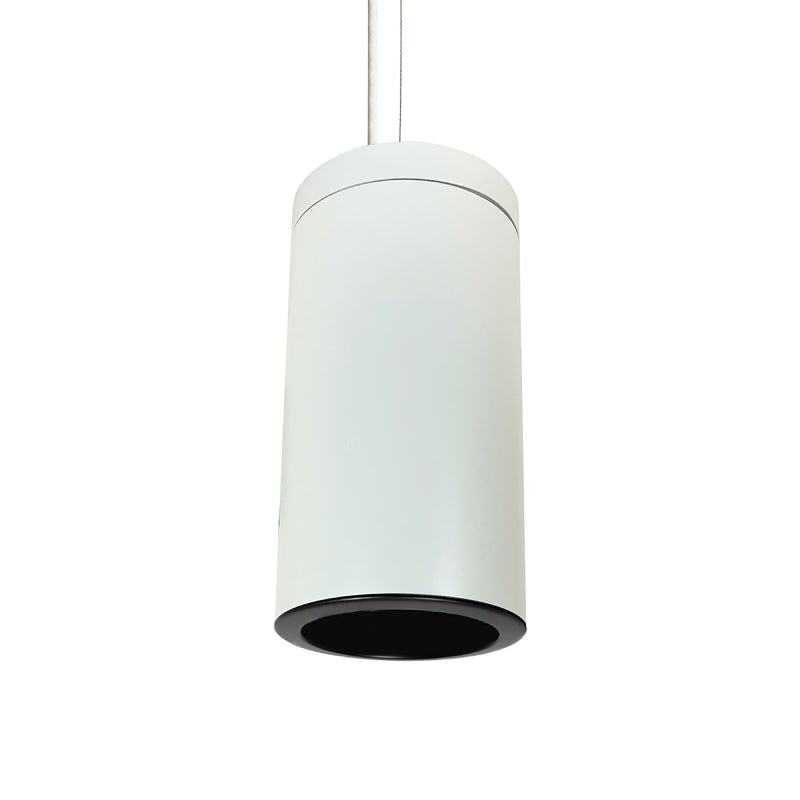 Nora NYLI-6CI1 6" Cylinder, Cable Mount, Reflector Trim - Black/Black/White Cylinder