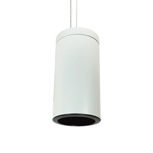 Nora NYLI-6CI1 6" Cylinder, Cable Mount, Reflector Trim - Black/Black/White Cylinder