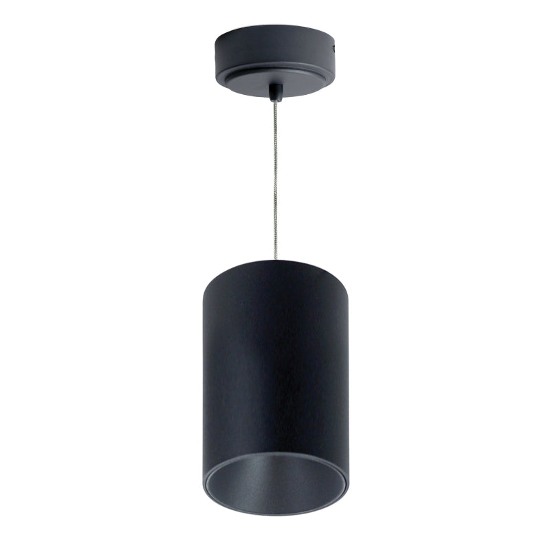 Nora NYLM-5C iLENE 5" Mini Cylinder LED Pendant, 120-277V- Black