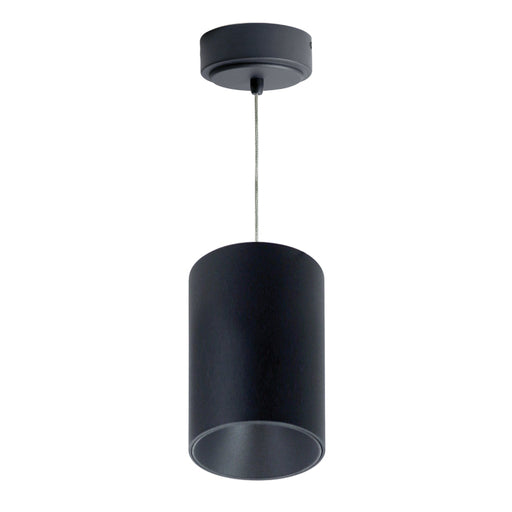 Nora NYLM-5C iLENE 5" Mini Cylinder LED Pendant, 120-277V- Black
