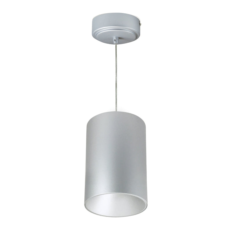 Nora NYLM-5C iLENE 5" Mini Cylinder LED Pendant, 120-277V - Silver