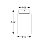 Nora NYLM-5SC iLENE 5" LED Cylinder, Surface, 120/277V