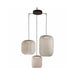 Bover Nans S/3L 3-lt 150" LED Pendant-Beige