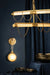 Corbett 465-01 Riviere 1-lt 15" Tall LED Wall Sconce