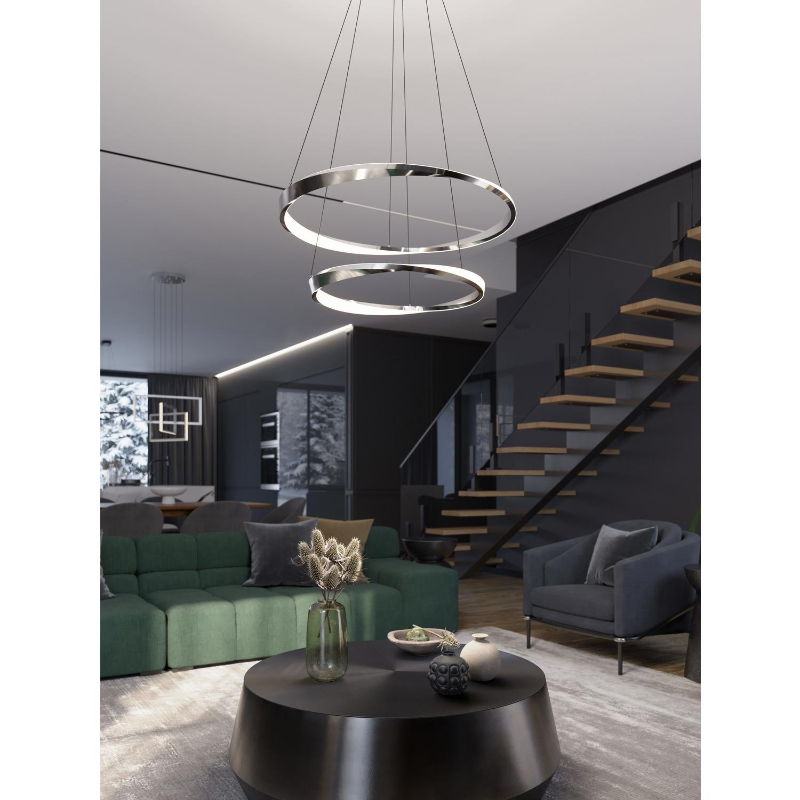 AFX OBRP2432LAJUD Oberon 2-lt 32" LED Pendant
