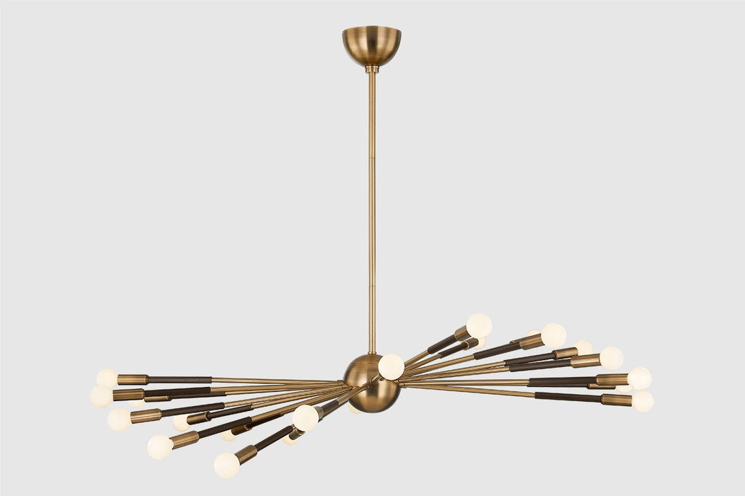 Troy F3051 Obie 22-lt 51" Chandelier