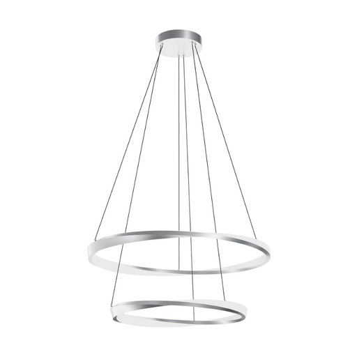 AFX OBRP2432LAJUD Oberon 2-lt 32" LED Pendant - Satin Nickel