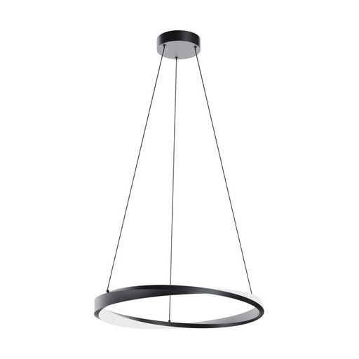 AFX OBRP24LAJUD Oberon 1-lt 24" LED Pendant - Black