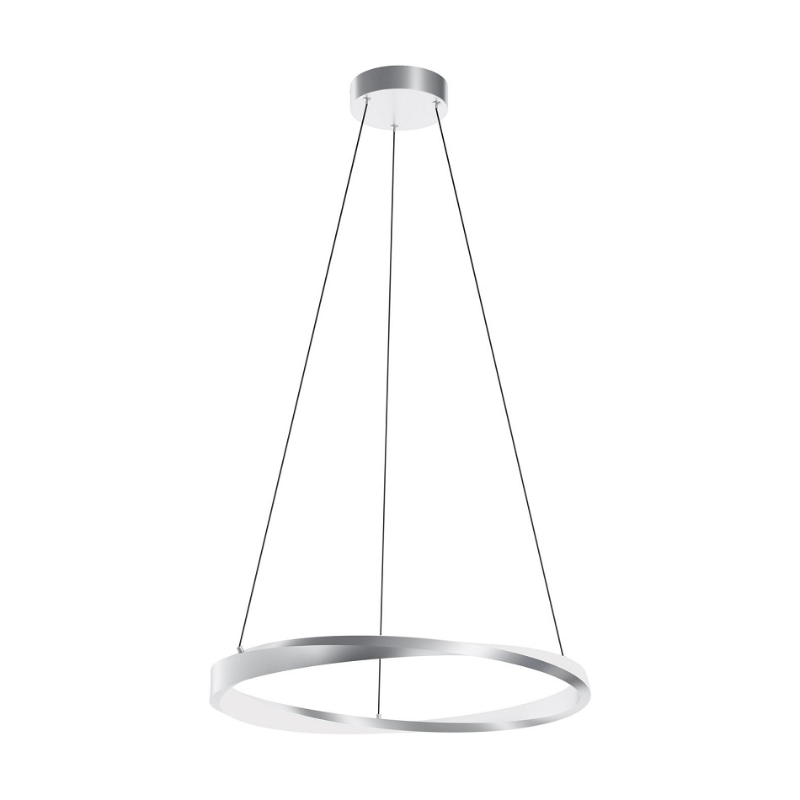 AFX OBRP24LAJUD Oberon 1-lt 24" LED Pendant - Satin Nickel