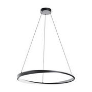 AFX OBRP32LAJUD Oberon 1-lt 32" LED Pendant - Black