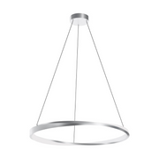 AFX OBRP32LAJUD Oberon 1-lt 32" LED Pendant - Satin Nickel