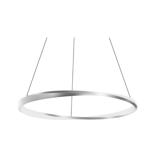 AFX OBRP40LAJUD Oberon 1-lt 40" LED Pendant - Satin Nickel