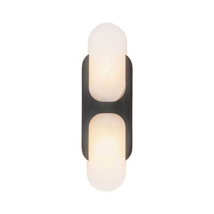 Alora WV357214 Odin 2-lt 14" Tall Wall Sconce - Urban Bronze