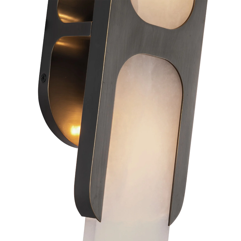 Alora WV357217 Odin 2-lt 17" Tall Wall Sconce