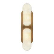 Alora WV357217 Odin 2-lt 17" Tall Wall Sconce - Vintage Brass