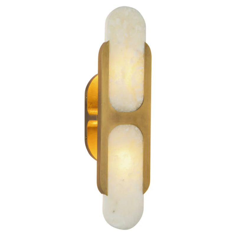 Alora WV357217 Odin 2-lt 17" Tall Wall Sconce - Vintage Brass