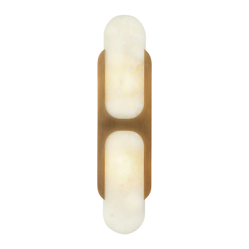 Alora WV357217 Odin 2-lt 17" Tall Wall Sconce - Vintage Brass