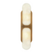 Alora WV357217 Odin 2-lt 17" Tall Wall Sconce - Vintage Brass
