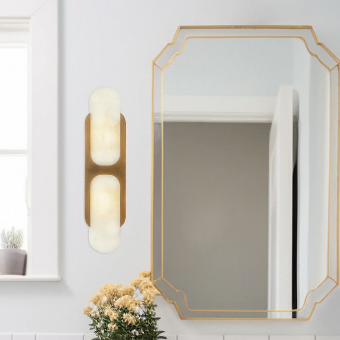 Alora WV357217 Odin 2-lt 17" Tall Wall Sconce
