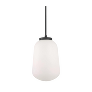 AFX OLIP07LAJUD Olivia 1-lt 7" LED Pendant - Black