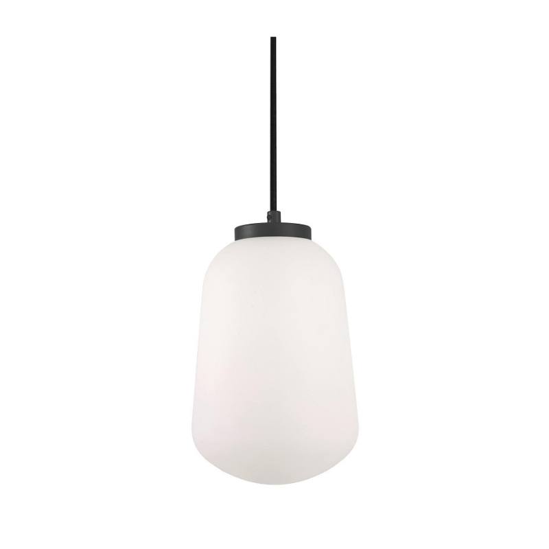 AFX OLIP07LAJUD Olivia 1-lt 7" LED Pendant - Black