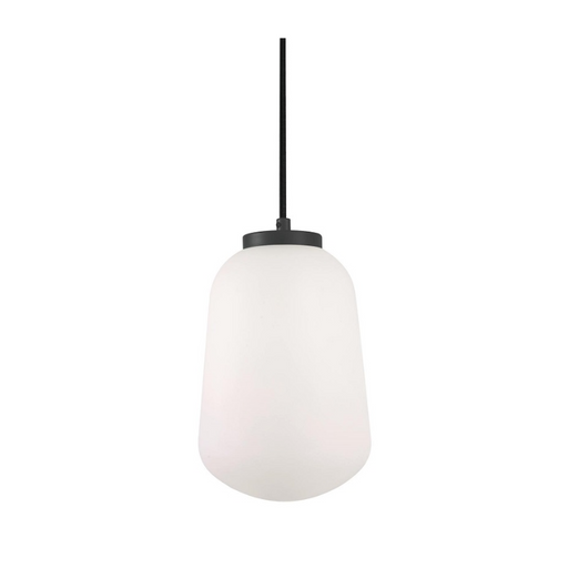 AFX OLIP07LAJUD Olivia 1-lt 7" LED Pendant - Black