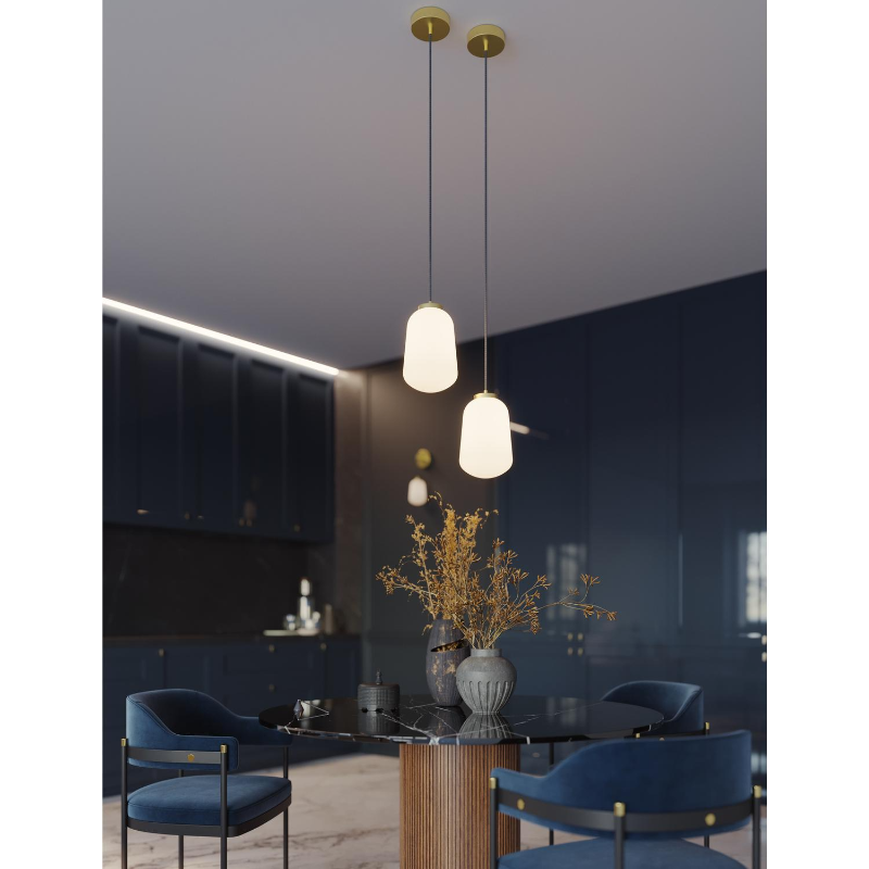 AFX OLIP07LAJUD Olivia 1-lt 7" LED Pendant