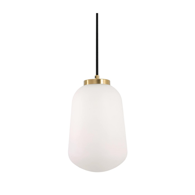 AFX OLIP07LAJUD Olivia 1-lt 7" LED Pendant - Light Antique Brass
