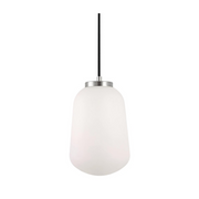AFX OLIP07LAJUD Olivia 1-lt 7" LED Pendant - Satin Nickel