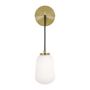 AFX OLIS0514LAJUD Olivia 1-lt 16" Tall LED Wall Sconce - Light Antique Brass