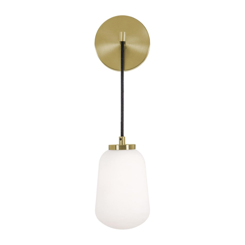 AFX OLIS0514LAJUD Olivia 1-lt 16" Tall LED Wall Sconce - Light Antique Brass