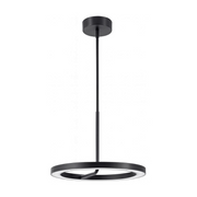 AFX ONEP18LAJUD One 1-lt 18" LED Pendant - Black