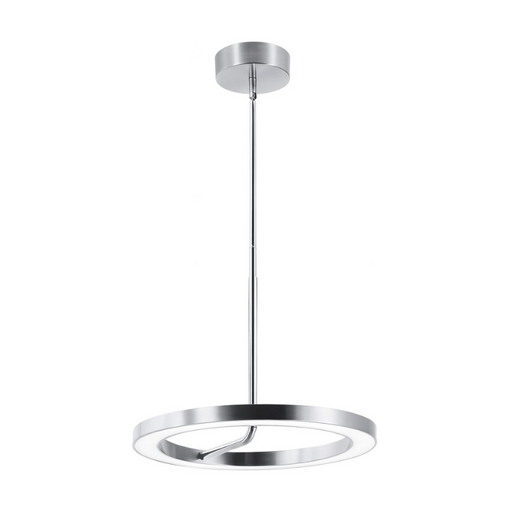 AFX ONEP18LAJUD One 1-lt 18" LED Pendant - Polished Chrome