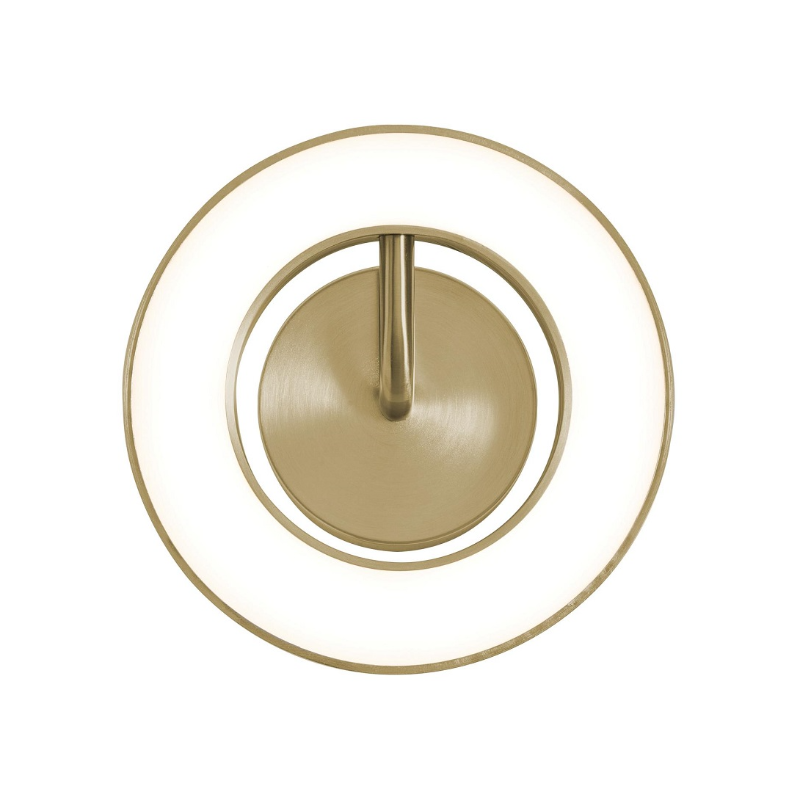 AFX ONES1010LAJUD One 1-lt 10" LED Wall Sconce - Light Antique Brass
