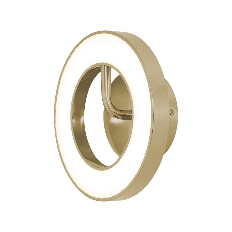 AFX ONES1010LAJUD One 1-lt 10" LED Wall Sconce - Light Antique Brass