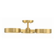 Crystorama ORS-733 Orson 3-lt 23" Semi Flush Mount