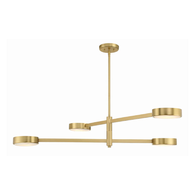 Crystorama ORS-734 Orson 4-lt 54" Chandelier