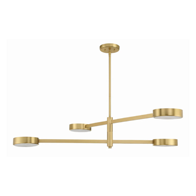 Crystorama ORS-734 Orson 4-lt 54" Chandelier