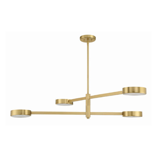 Crystorama ORS-734 Orson 4-lt 54" Chandelier