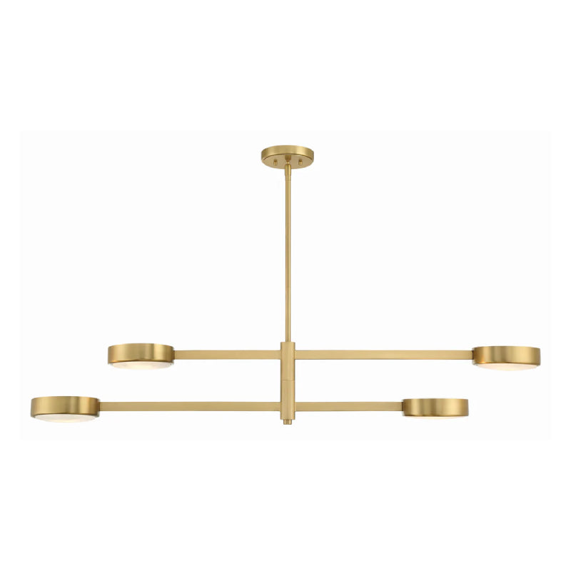 Crystorama ORS-734 Orson 4-lt 54" Chandelier