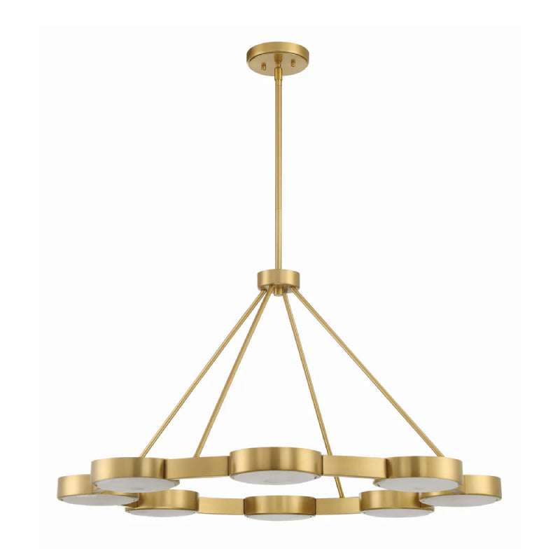 Crystorama ORS-738 Orson 8-lt 39" Chandelier