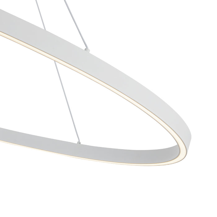 Kuzco LP79153 Ovale 1-lt 54" LED Linear Pendant