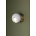 Troy C1406 Odin 1-lt 6" LED Flush Mount - Patina Brass/Soft White