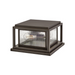 Hinkley 1008-LV Republic 2-lt 12" LED Outdoor Pier Mount Lantern - Oil Rubbed Bronze