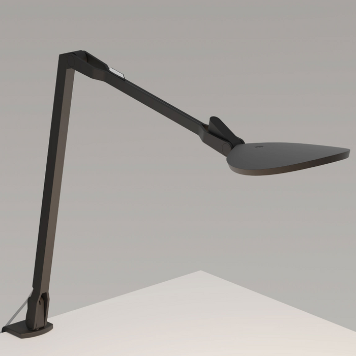 Koncept SPY-RCH Splitty Reach LED Desk Lamp - Matte Black/One-Piece Clamp