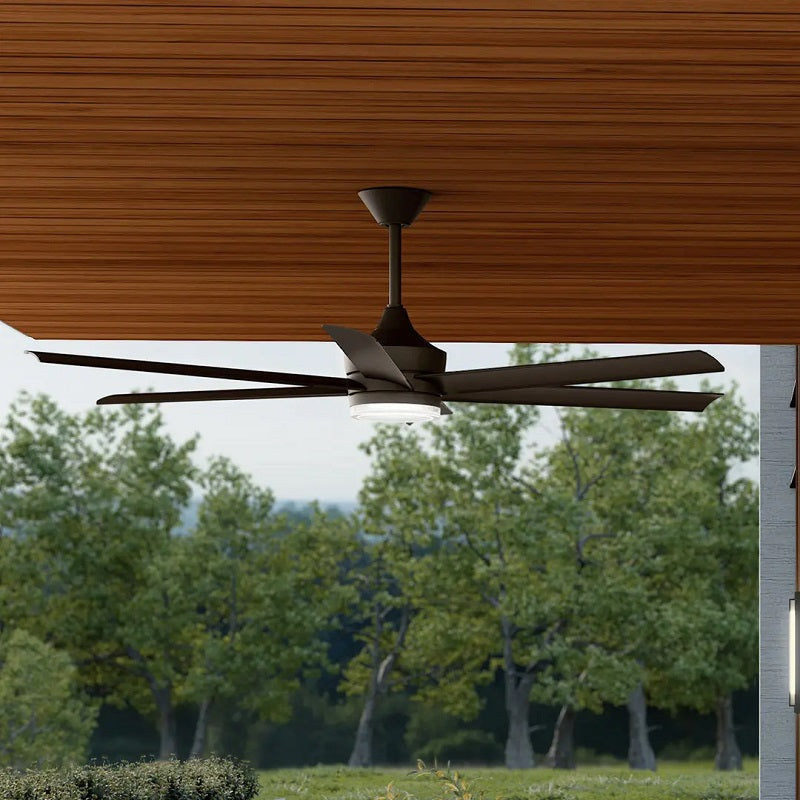 Kichler 310065 Solen 65" Smart Ceiling Fan with LED Light Kit