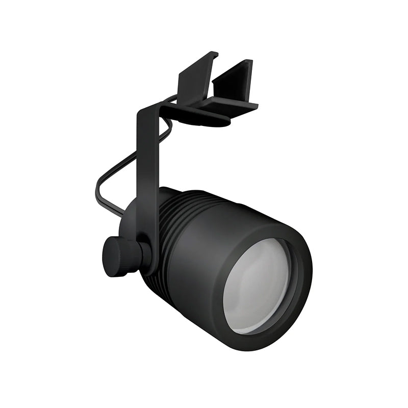 PureEdge TX12 12V Micro Outdoor Track Head with TruColor RGBTW & Tunable White MR16 Lamp - Black