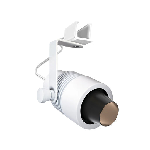 PureEdge TX12 12V Micro Outdoor Track Head with Snoot, TruColor RGBTW & Tunable White MR16 Lamp - White