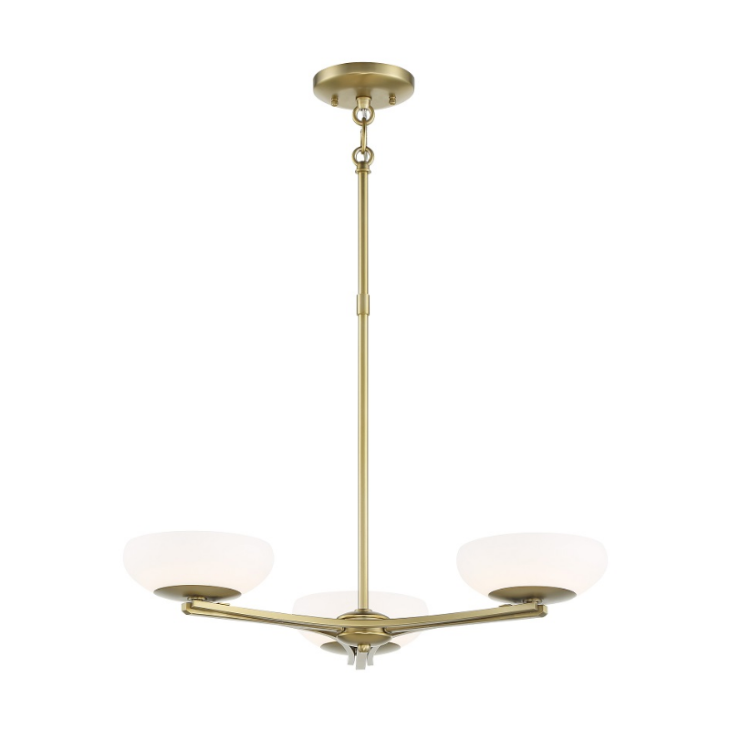 George Kovacs P1463 Scale 3-lt 24" LED Chandelier