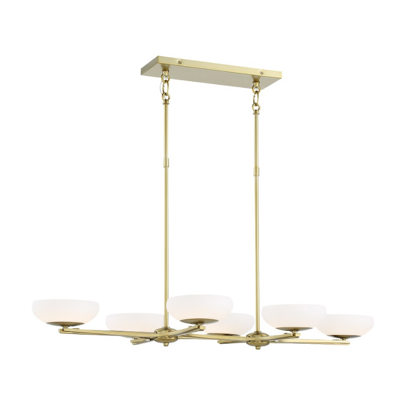 George Kovacs P1466 Scale 6-lt 40" LED Island Light